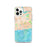 Custom Harwich Massachusetts Map iPhone 12 Pro Phone Case in Watercolor
