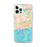 Custom Harwich Massachusetts Map iPhone 12 Pro Max Phone Case in Watercolor
