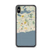 Custom Harwich Massachusetts Map Phone Case in Woodblock