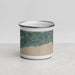 Front View Custom Harwich Port Massachusetts Map Enamel Mug in Afternoon