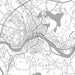 Haverhill Massachusetts Map Print in Classic Style Zoomed In Close Up Showing Details