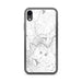 Custom Haverhill Massachusetts Map Phone Case in Classic