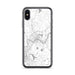 Custom Haverhill Massachusetts Map Phone Case in Classic
