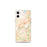 Custom Haverhill Massachusetts Map iPhone 12 mini Phone Case in Watercolor