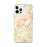Custom Haverhill Massachusetts Map iPhone 12 Pro Max Phone Case in Watercolor