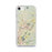 Custom Haverhill Massachusetts Map iPhone SE Phone Case in Woodblock