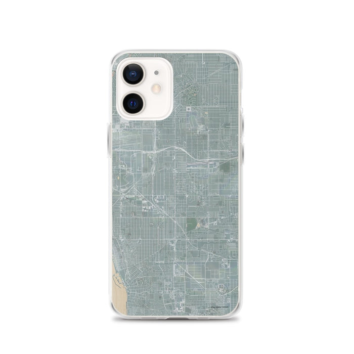 Custom iPhone 12 Hawthorne California Map Phone Case in Afternoon