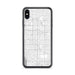 Custom iPhone XS Max Hawthorne California Map Phone Case in Classic