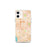 Custom iPhone 12 mini Hawthorne California Map Phone Case in Watercolor