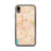 Custom iPhone XR Hawthorne California Map Phone Case in Watercolor