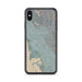 Custom iPhone XS Max Hayward California Map Phone Case in Afternoon