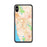 Custom iPhone XS Max Hayward California Map Phone Case in Watercolor