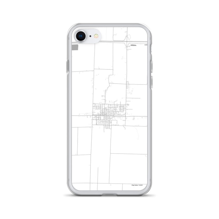 Custom iPhone SE Hazen Arkansas Map Phone Case in Classic