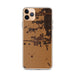 Custom iPhone 11 Pro Max Hazen Arkansas Map Phone Case in Ember