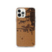 Custom iPhone 12 Pro Hazen Arkansas Map Phone Case in Ember