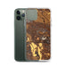 Custom Healdsburg California Map Phone Case in Ember