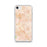 Custom iPhone SE Healdsburg California Map Phone Case in Watercolor