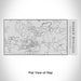 Rendered View of Heber Springs Arkansas Map Engraving on 17oz Stainless Steel Insulated Cola Bottle