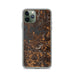 Custom iPhone 11 Pro Heber Springs Arkansas Map Phone Case in Ember