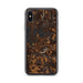 Custom iPhone X/XS Heber Springs Arkansas Map Phone Case in Ember