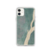 Custom iPhone 11 Helena Arkansas Map Phone Case in Afternoon