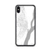 Custom iPhone XS Max Helena Arkansas Map Phone Case in Classic