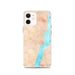 Custom iPhone 12 Helena Arkansas Map Phone Case in Watercolor