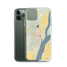 Custom Helena Arkansas Map Phone Case in Woodblock