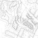 Helotes Texas Map Print in Classic Style Zoomed In Close Up Showing Details