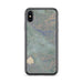 Custom iPhone X/XS Hemet California Map Phone Case in Afternoon