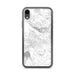 Custom iPhone XR Hemet California Map Phone Case in Classic