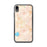 Custom iPhone XR Hemet California Map Phone Case in Watercolor