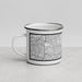Left View Custom Hempstead New York Map Enamel Mug in Classic