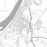 Henderson Kentucky Map Print in Classic Style Zoomed In Close Up Showing Details