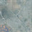 Henderson Nevada Map Print in Afternoon Style Zoomed In Close Up Showing Details