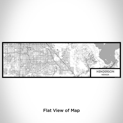 Flat View of Map Custom Henderson Nevada Map Enamel Mug in Classic