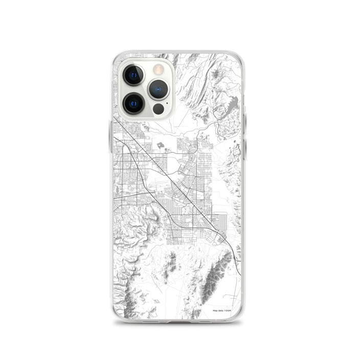 Custom Henderson Nevada Map iPhone 12 Pro Phone Case in Classic