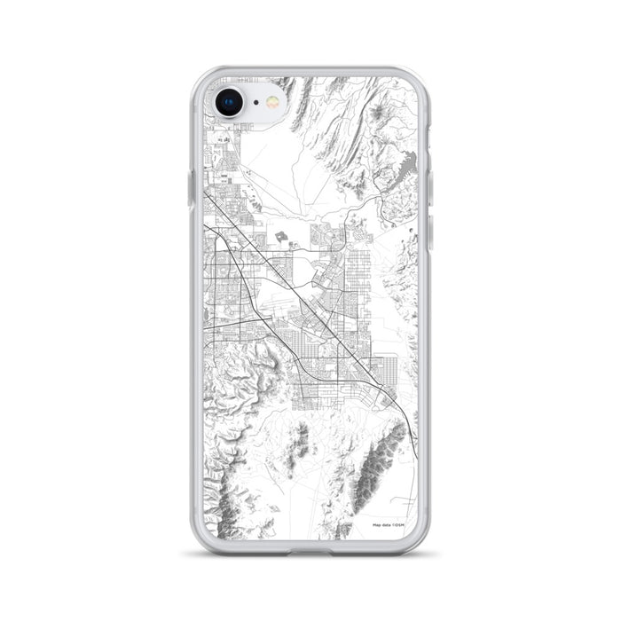 Custom Henderson Nevada Map iPhone SE Phone Case in Classic