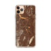 Custom Henderson Nevada Map Phone Case in Ember