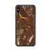 Custom Henderson Nevada Map Phone Case in Ember