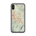 Custom Henderson Nevada Map Phone Case in Woodblock