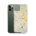 Custom Hendersonville North Carolina Map Phone Case in Woodblock
