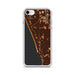Custom iPhone SE Hermosa Beach California Map Phone Case in Ember