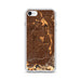 Custom iPhone SE Hesperia California Map Phone Case in Ember