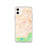 Custom iPhone 11 Hesperia California Map Phone Case in Watercolor