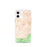 Custom iPhone 12 mini Hesperia California Map Phone Case in Watercolor
