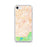 Custom iPhone SE Hesperia California Map Phone Case in Watercolor