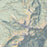 Hesperus Mountain Colorado Map Print in Woodblock Style Zoomed In Close Up Showing Details