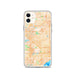 Custom Hialeah Florida Map Phone Case in Watercolor