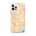 Custom Hialeah Florida Map iPhone 12 Pro Max Phone Case in Watercolor